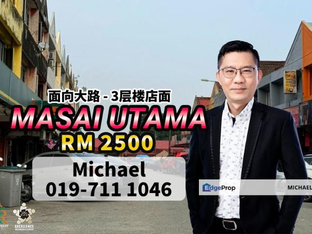Shop for rent in Masai, Johor