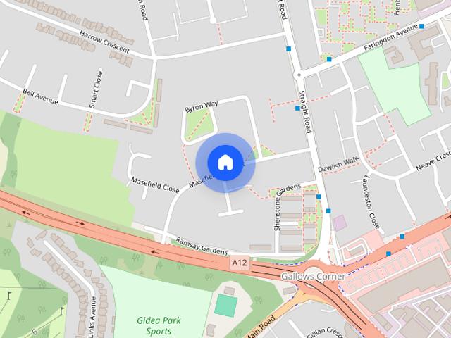 Apartment for rent in Harold Hill, Greater London