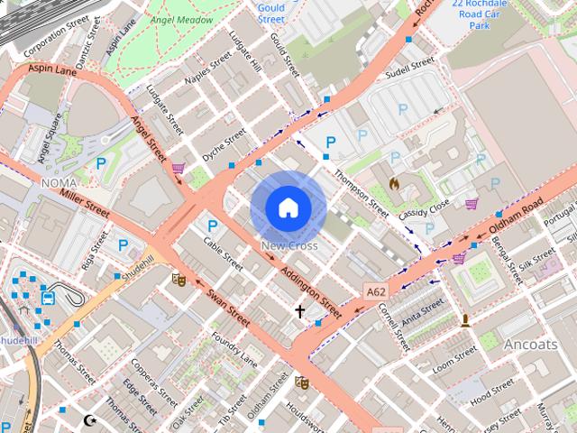 Apartment for rent in New Cross, Manchester