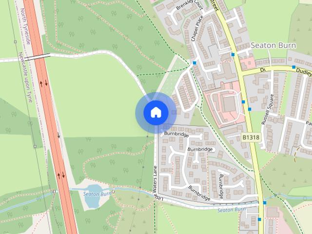 House for rent in Seaton Burn, North Tyneside