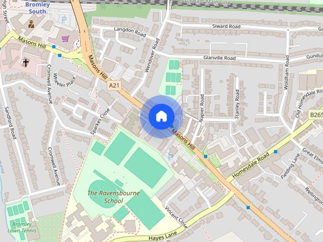 Apartment for rent in Widmore, Greater London