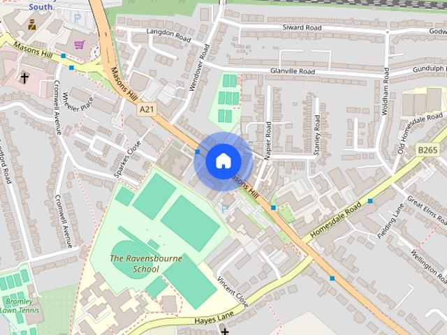Apartment for rent in Widmore, Greater London