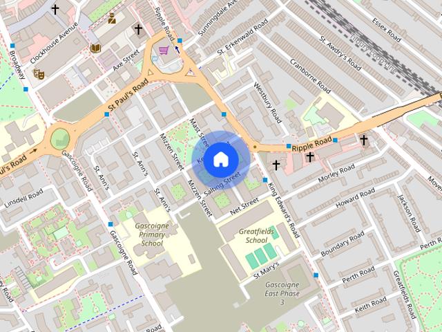 Apartment for rent in Gascoigne Estate, Greater London