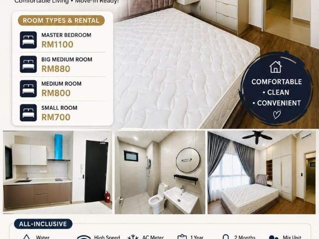 Room for rent in Kepong, Kuala Lumpur