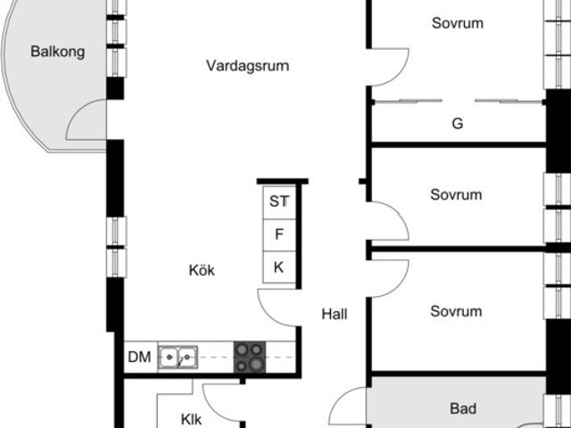 Bostadsrätt till salu i Solna, Stockholm