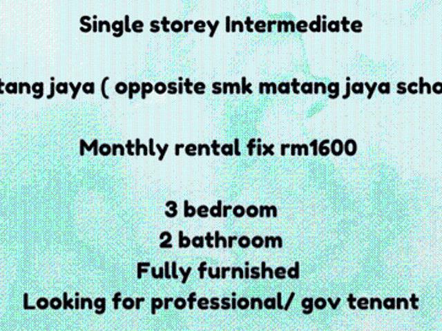 House for rent in Kuching