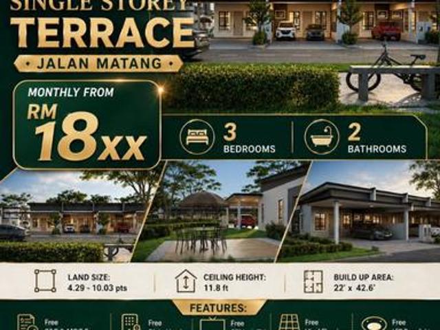 Terraced House for sale in Kuching