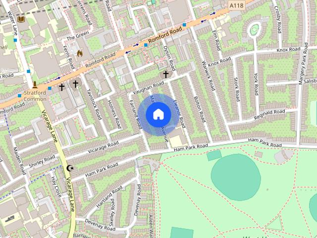 House for rent in Maryland, Greater London