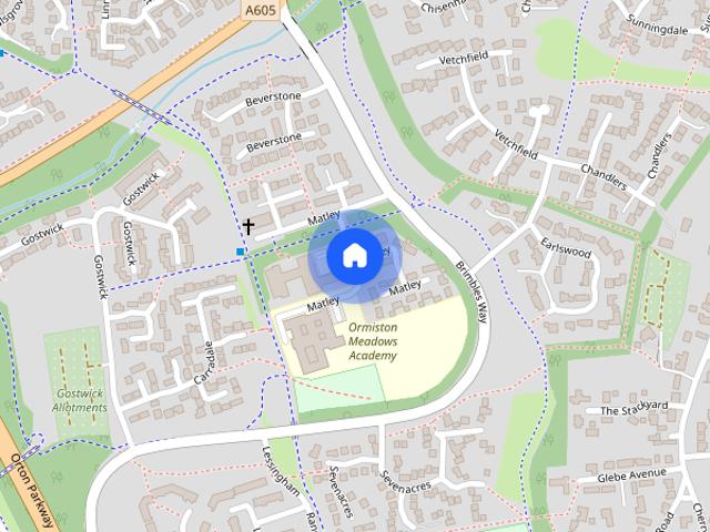 House for rent in Ortongate Centre, Peterborough