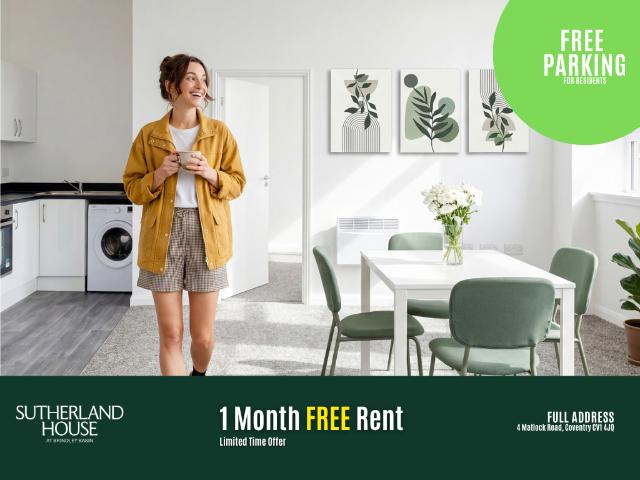 Apartment for rent in Hillfields, West Midlands