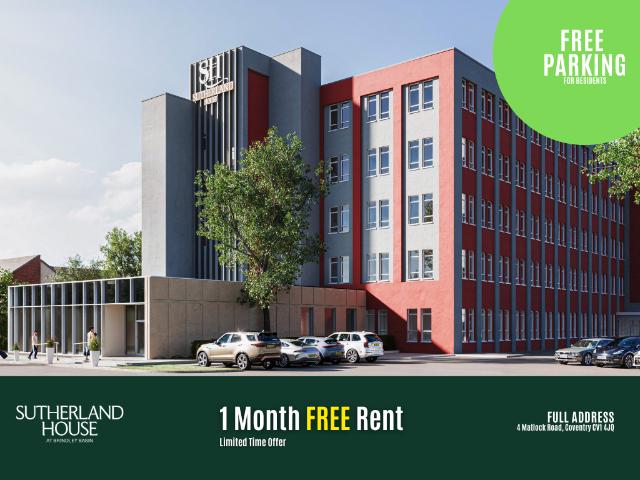 Apartment for rent in Hillfields, West Midlands