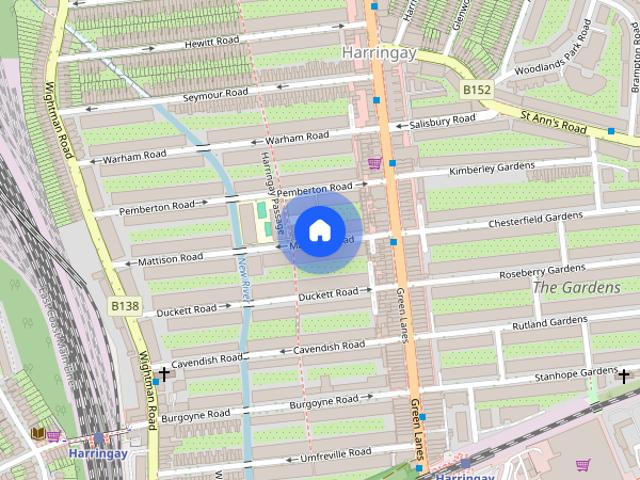 House for rent in Harringay, Greater London
