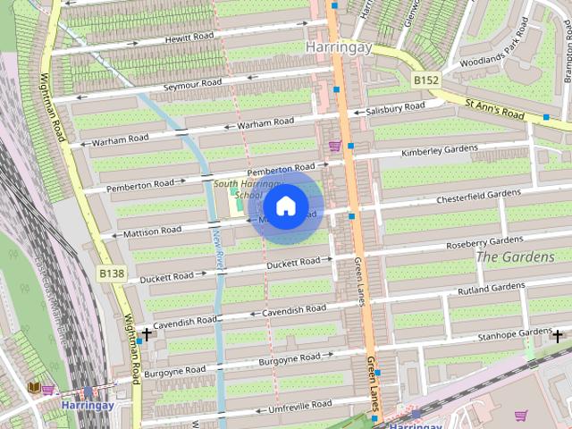 Apartment for rent in Harringay, Greater London