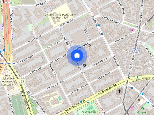 Apartment mieten in Golzheim, Düsseldorf