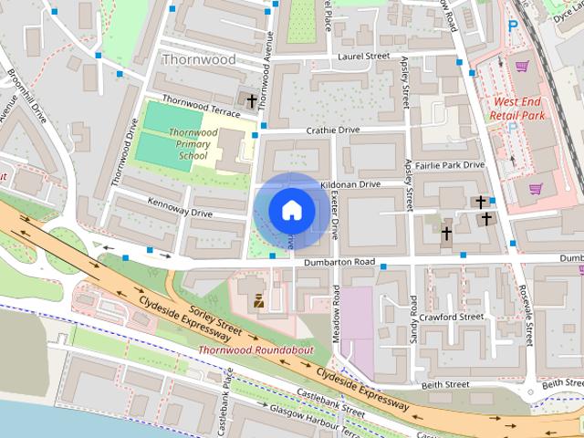 Apartment for rent in Broomhill, Scotland