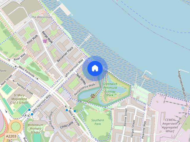 Apartment for rent in Greenwich Millennium Village, Greater London
