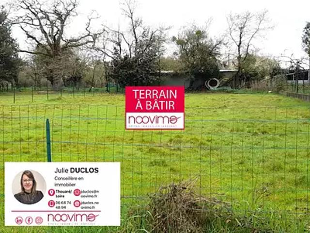 Terrain vente à Nantes, Mauves-sur-loire