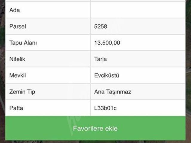 Nevşehir Merkez, Nevşehir içerisinde satılık Arsa