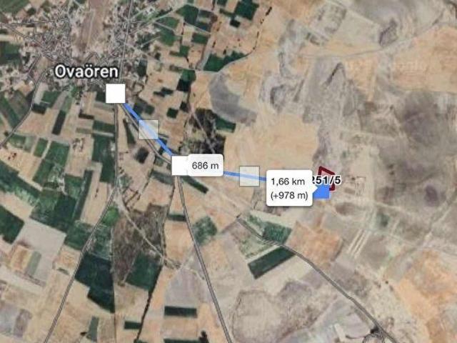 Ovaören Köyü, Gülşehir içerisinde satılık Arsa