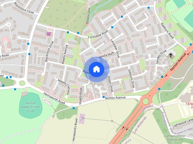 House for rent in Norton, South Yorkshire