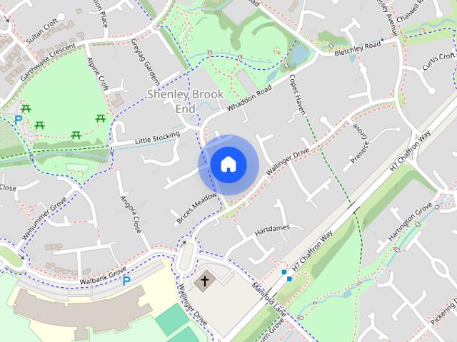 House for rent in Shenley Brook End, Milton Keynes