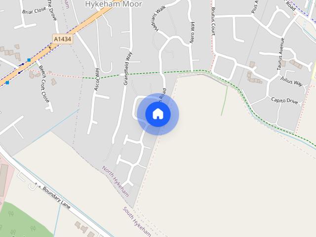 House for rent in Hykeham Moor, Ashby De La Launde
