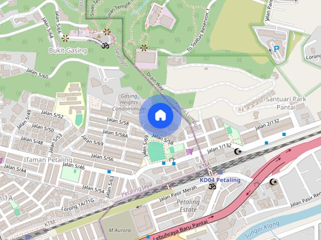 House for rent in Petaling, Damansara Damai