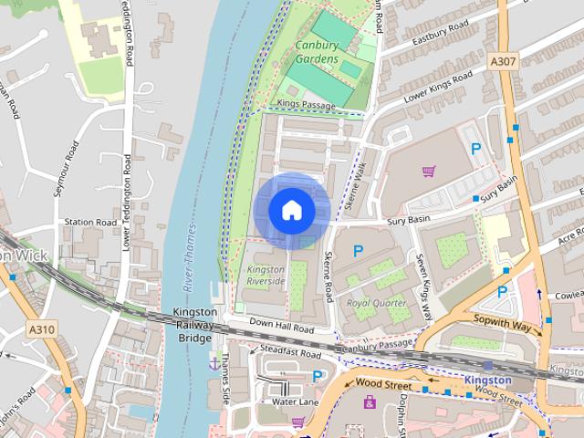 Apartment for rent in Kingston Upon Thames, Norbiton