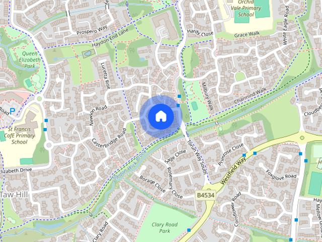Apartment for rent in Haydon End, Abbey Mead