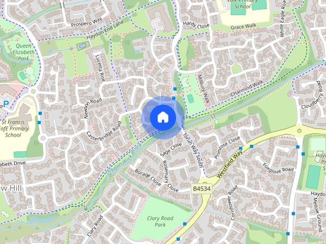 Apartment for rent in Haydon End, Abbey Mead