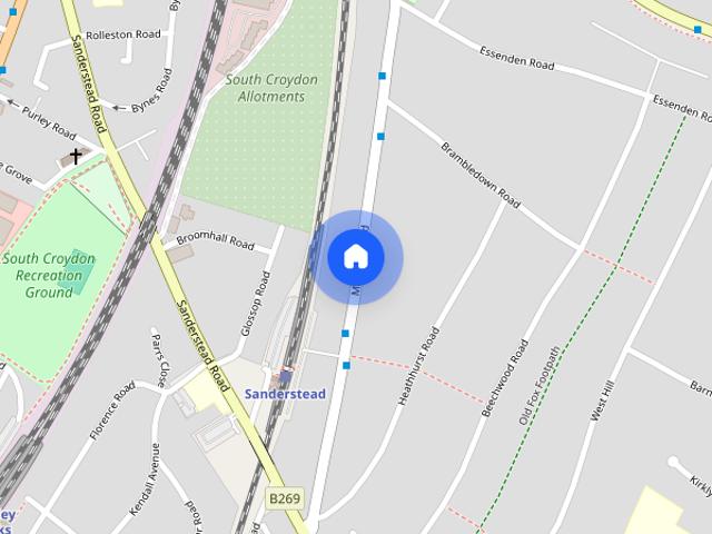 Apartment for rent in London Borough of Croydon, Sanderstead