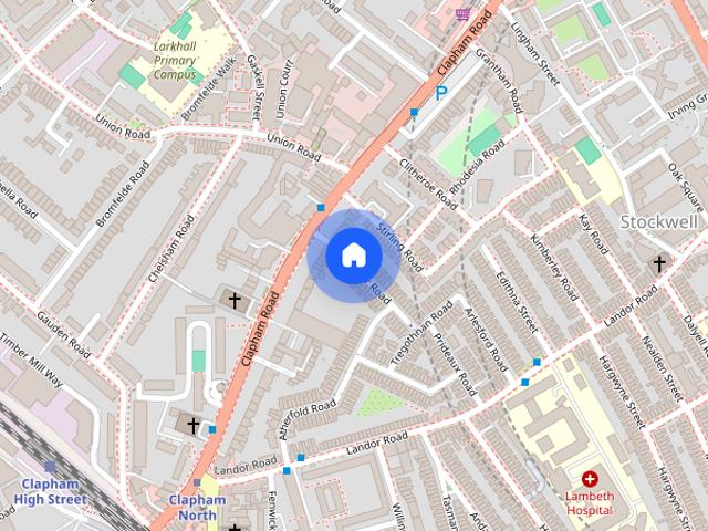 Apartment for rent in Stockwell, Greater London