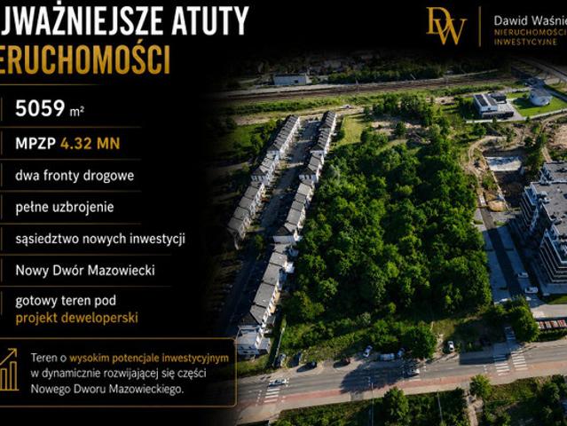 Grunt na sprzedaż w Dębowa, Nowy Dwór Mazowiecki