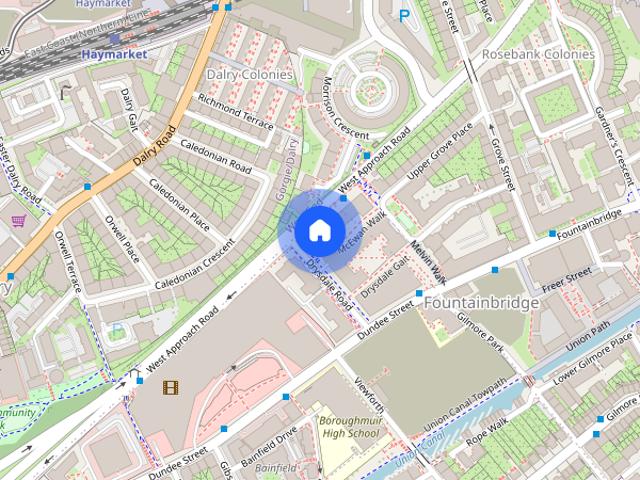 Apartment for rent in Fountainbridge, Scotland