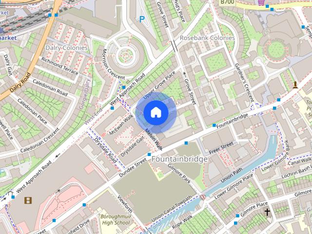 Apartment for rent in Fountainbridge, Scotland