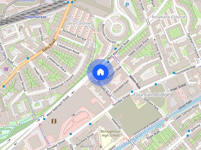 Apartment for rent in Fountainbridge, City of Edinburgh