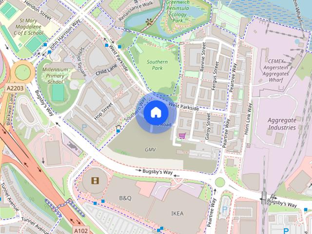 Apartment for rent in East Greenwich, Greater London