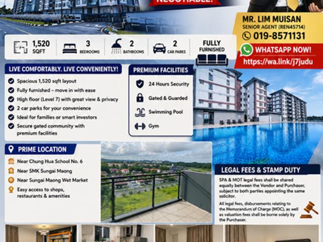 Condominium for sale in Kuching, Sarawak