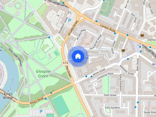 Apartment for rent in Calton, Scotland