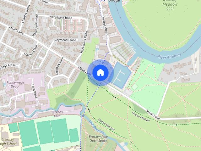 House for rent in Row Town, Surrey