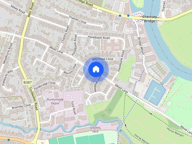 House for rent in Chertsey, Runnymede