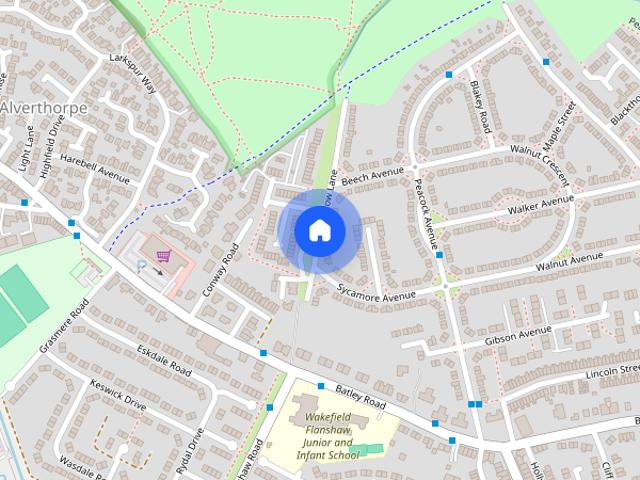 Apartment for rent in Wrenthorpe, West Yorkshire