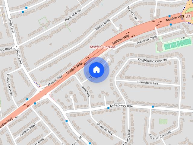 House for rent in Old Malden, Greater London