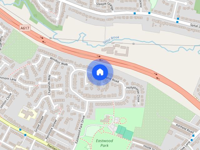 House for rent in Loundsley Green, East Midlands