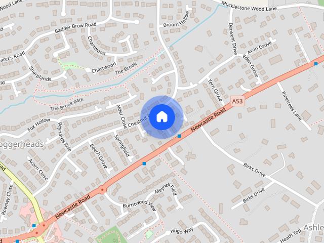 House for rent in Ashley Heath, Butterton