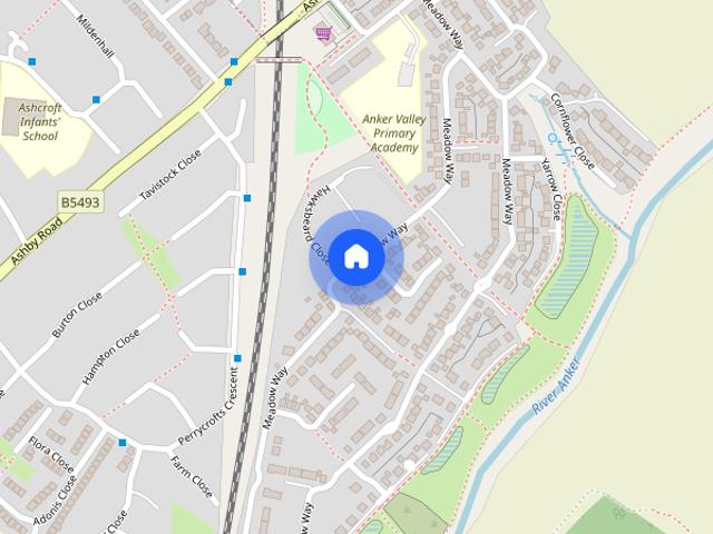 House for rent in Leyfields, Kettlebrook