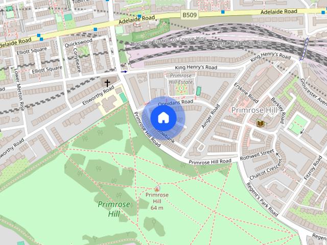 House for rent in Chalk Farm, Primrose Hill