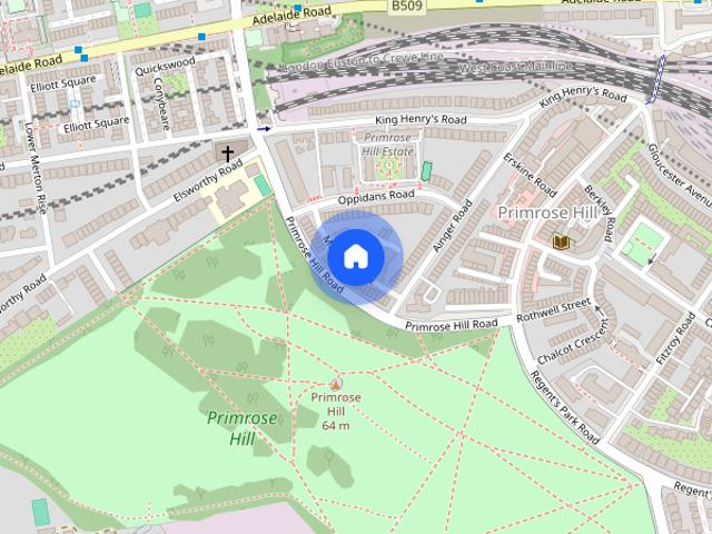 House for rent in Chalk Farm, Cat Hill