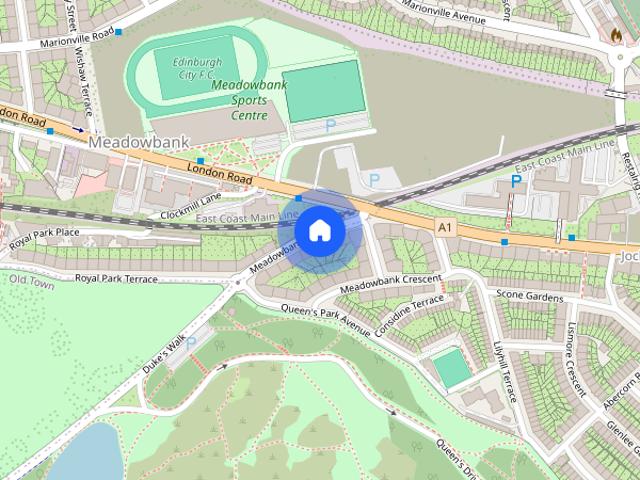 Apartment for rent in Meadowbank, City of Edinburgh
