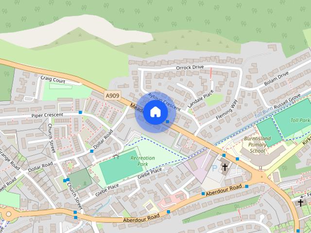 Apartment for rent in Burntisland, Scotland